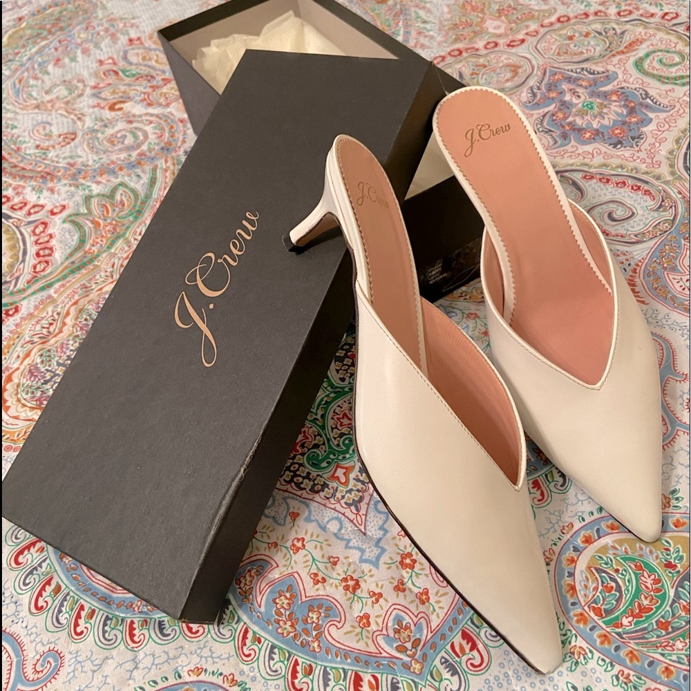 Brand new J Crew mules